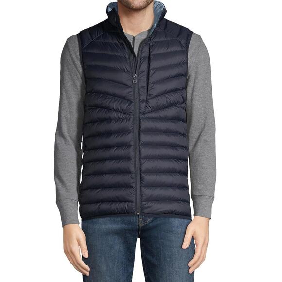 Lands' End Men's Wanderweight Ultralight Packable Down Vest, Size Small - Picture 1 of 6